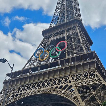 Studio Champs Elysees Tour Eiffel París Exterior foto